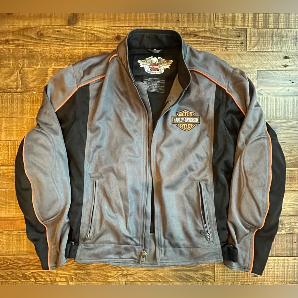 Harley Davidson Ballistic Zip Out Style Padded Riding Jacket M RN103819 CA03402